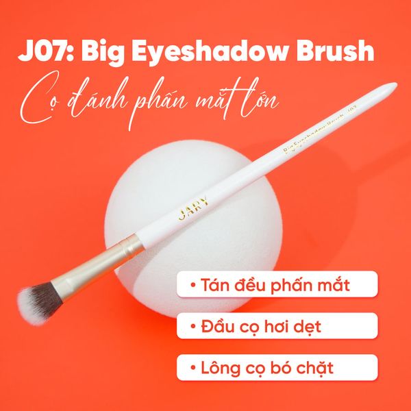 THÔNG TIN VỀ CỌ TÁN PHẤN MẮT LỚN JARY BIG EYESHADOW BRUSH J07