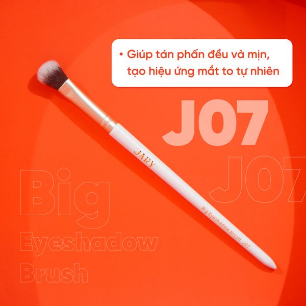 CỌ TÁN PHẤN MẮT LỚN JARY BIG EYESHADOW BRUSH J07 CÓ CÔNG DỤNG GÌ?