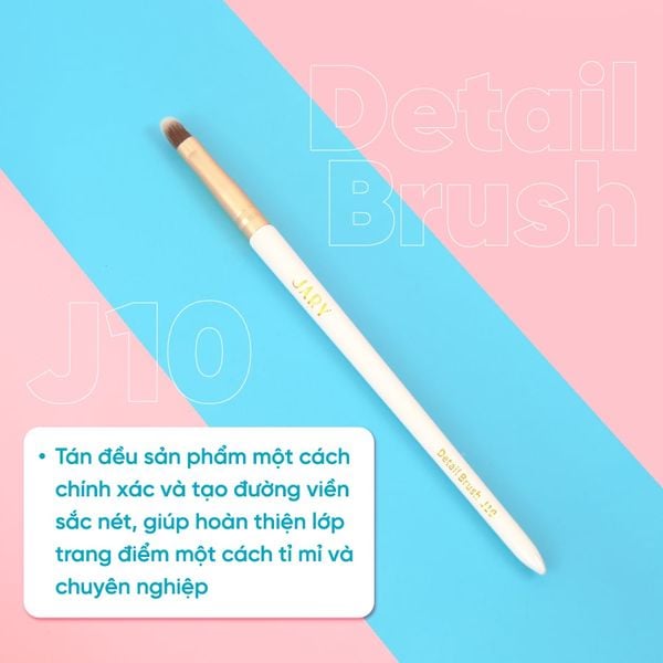 CỌ NHỎ ĐẦU DẸT JARY DETAIL BRUSH J10 CÓ CÔNG DỤNG GÌ?