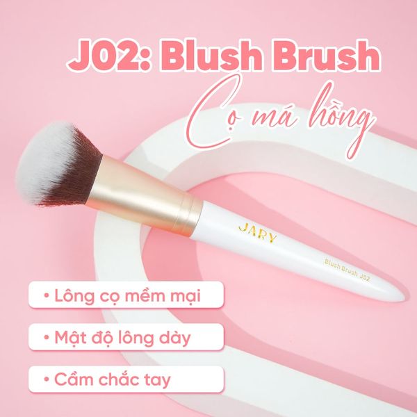 THÔNG TIN VỀ CỌ MÁ HỒNG JARY BLUSH BRUSH J02