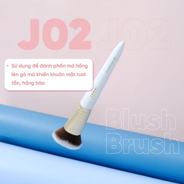 CỌ MÁ HỒNG JARY BLUSH BRUSH J02 CÓ CÔNG DỤNG GÌ?