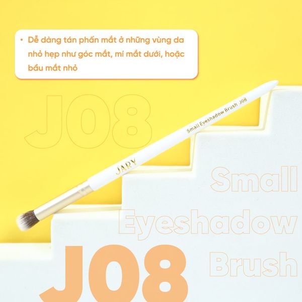 CỌ TÁN PHẤN MẮT NHỎ JARY SMALL EYESHADOW BRUSH J08 CÓ CÔNG DỤNG GÌ?