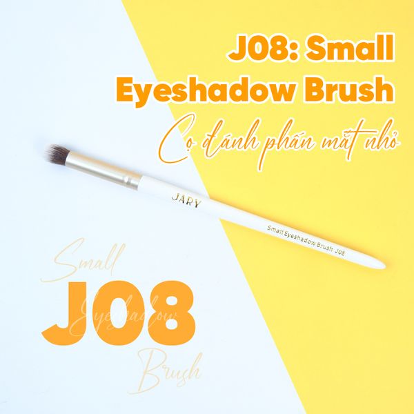 HƯỚNG DẪN SỬ DỤNG CỌ TÁN PHẤN MẮT NHỎ JARY SMALL EYESHADOW BRUSH J08