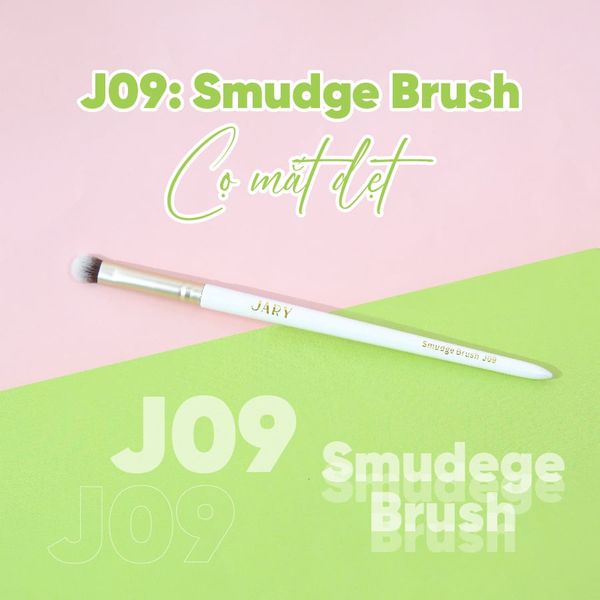 HƯỚNG DẪN SỬ DỤNG CỌ MẮT DẸT JARY SMUDGE BRUSH J09