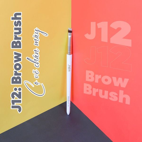 HƯỚNG DẪN SỬ DỤNG CỌ VẼ CHÂN MÀY JARY BROW BRUSH J12