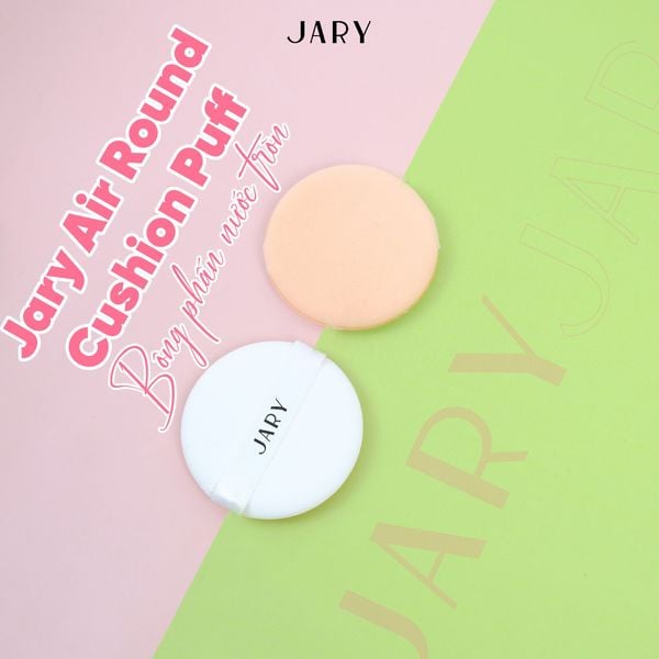 HƯỚNG DẪN SỬ DỤNG BÔNG PHẤN NƯỚC JARY SMALL ROUND POWDER PUFF