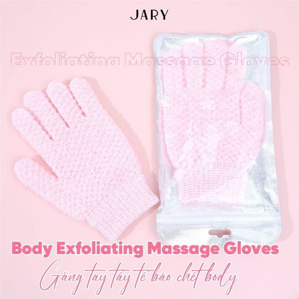 HƯỚNG DẪN SỬ DỤNG GĂNG TAY TẨY TẾ BÀO CHẾT DÀY 40D JARY BODY EXFOLIATING MASSAGE GLOVES