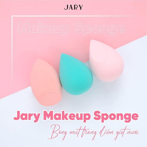 HƯỚNG DẪN SỬ DỤNG MÚT TRANG ĐIỂM BỌT BIỂN JARY MAKEUP SPONGE - S3