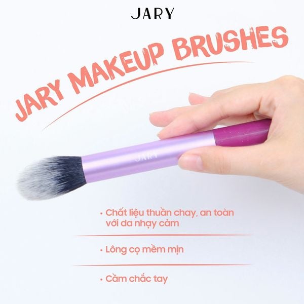 set 8 cây bộ cọ jary màu cầu vồng