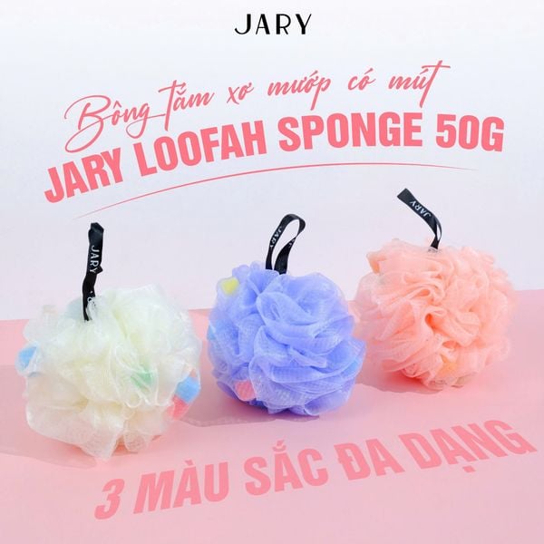 BÔNG TẮM XƠ MƯỚP JARY LOOFAH SPONGE