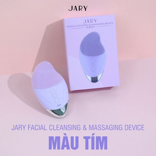 máy rửa mặt jary tím