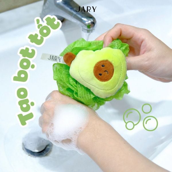 bông tắm trái cây 3