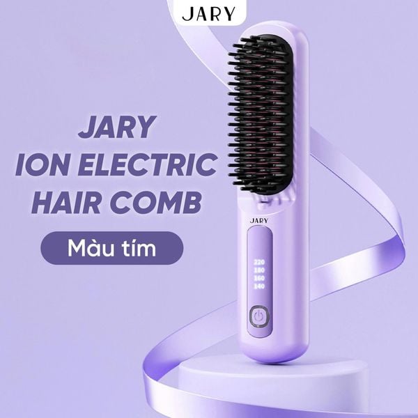 lược chải đầu ion âm tím