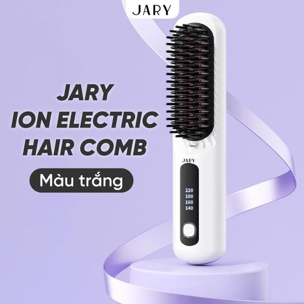 lược chải điện ion không dây Jary