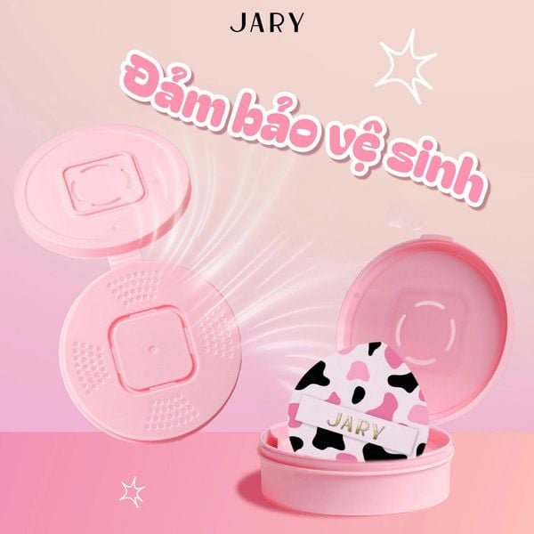 mút tán kem nền dày hình giọt nước Jary 3