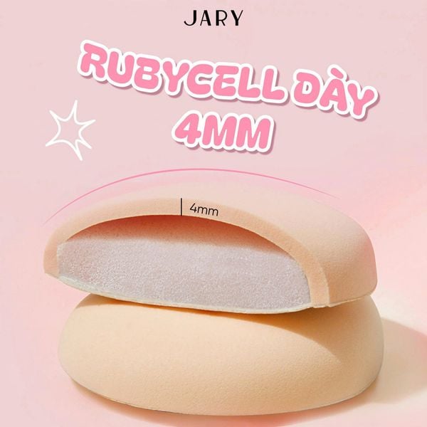 mút tán kem nền dày hình giọt nước Jary 3
