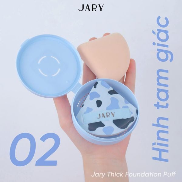 MÚT TÁN NỀN DÀY HÌNH TAM GIÁC JARY
