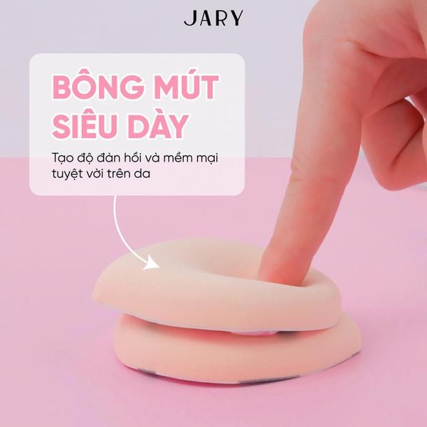 MÚT TÁN NỀN DÀY HÌNH TAM GIÁC JARY 4