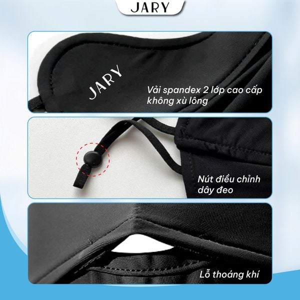 KHẨU TRANG CHỐNG TIA UV JARY 3