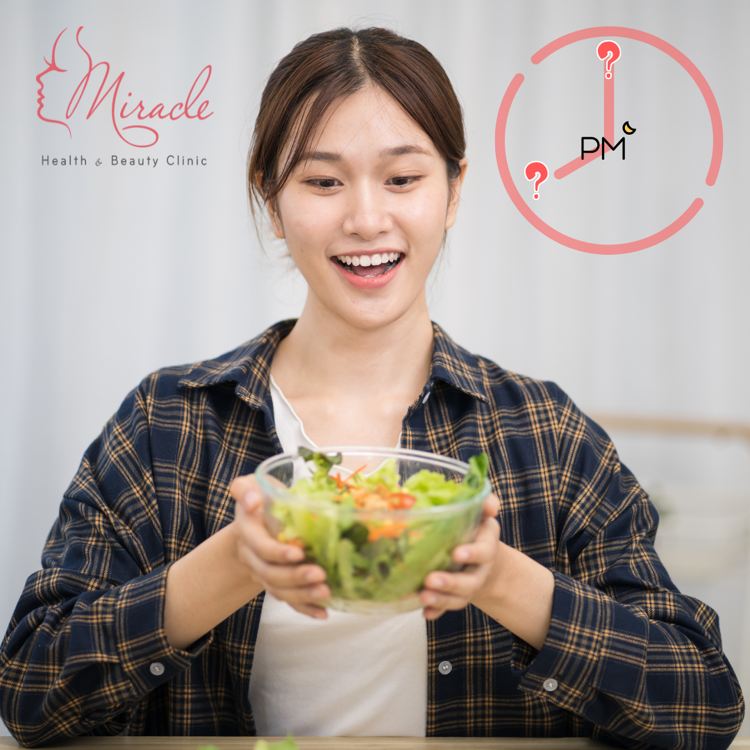 Nên ăn tối lúc mấy giờ để giảm cân ?