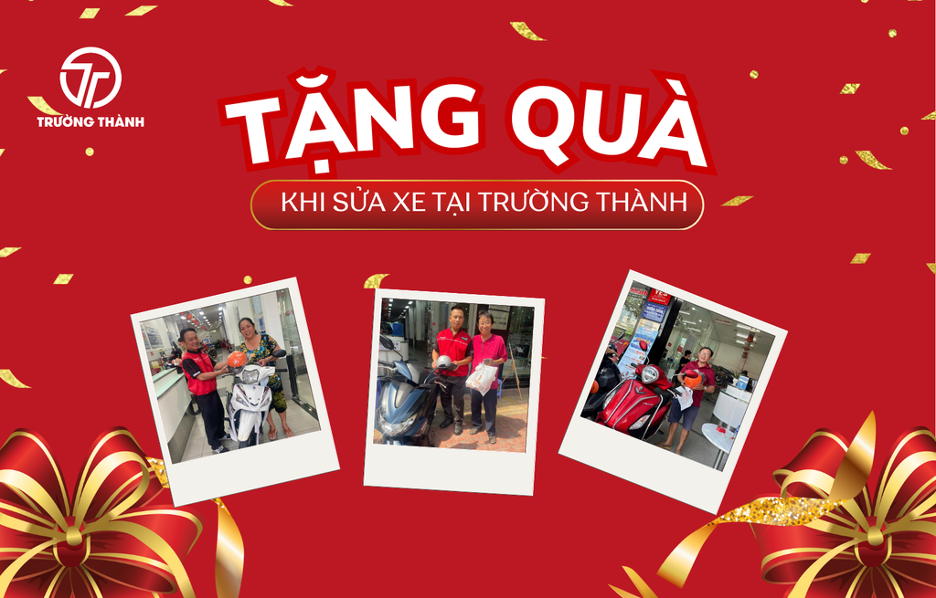 Tặng quà hấp dẫn cho khách hàng sửa chữa & bảo dưỡng!