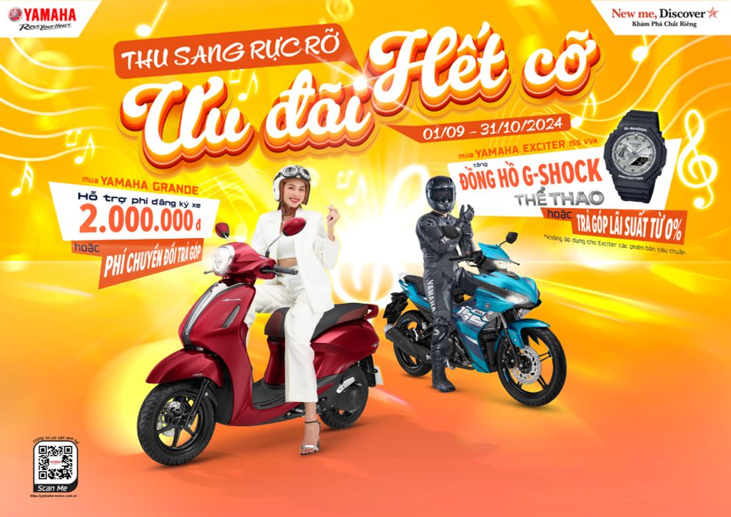 CHƯƠNG TRÌNH KHUYẾN MẠI “THU SANG RỰC RỠ – ƯU ĐÃI HẾT CỠ”