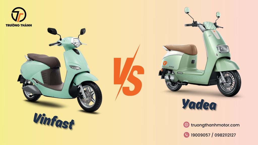 Nên chọn mua xe máy điện VinFast hay xe máy điện Yadea