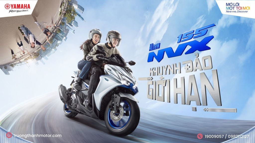 Giá xe tay ga NVX V3 các phiên bản chính thức từ Yamaha cập nhật mới nhất 2025