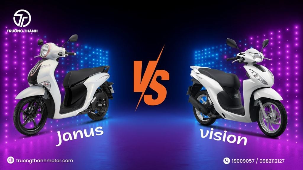 Người mới đi làm nên mua Yamaha Janus hay Honda Vision