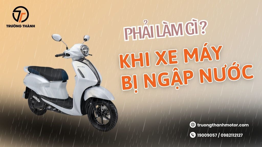 Xe bị chết máy vào mùa mưa: Nguyên nhân và cách khắc phục