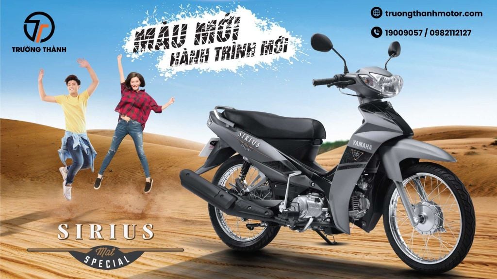 Review xe Yamaha Sirius: Xe số quốc dân – xemaytruongthanh