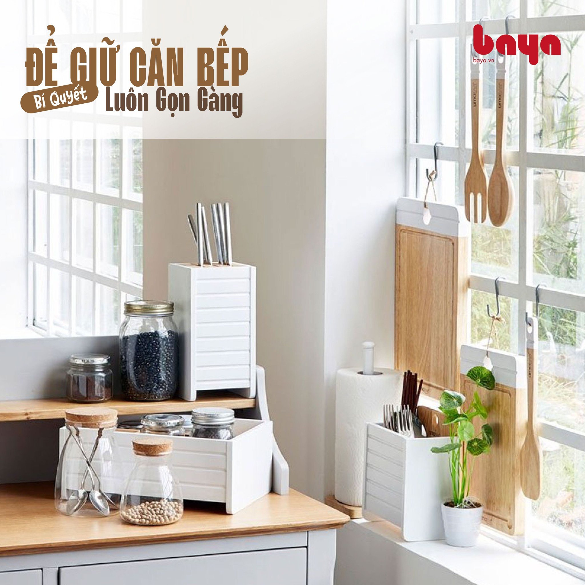 Bí Quyết Để Giữ Căn Bếp Luôn Gọn Gàng