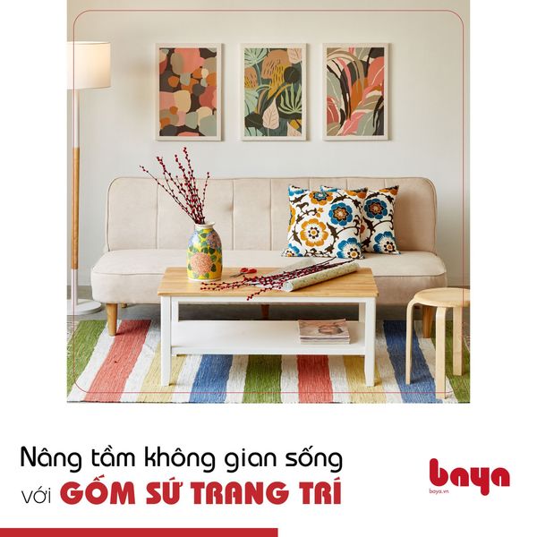 Nâng Tầm Không Gian Sống Với Gốm Sứ Trang Trí