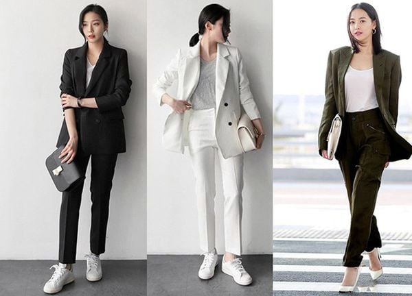 Mix áo blazer