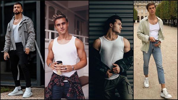 Gợi ý những cách phối đồ với áo tank top nam