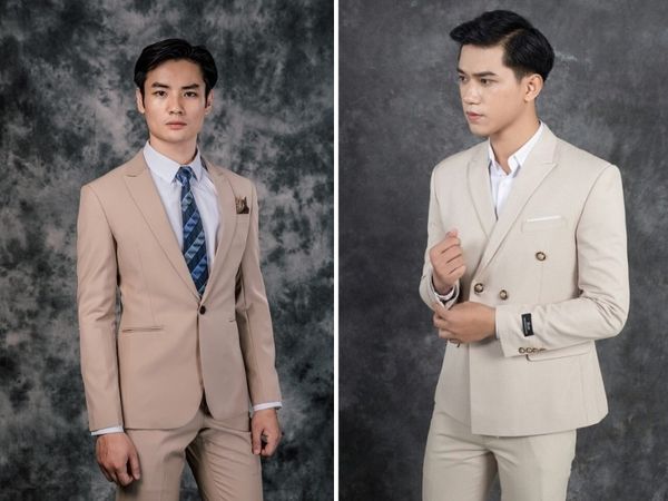 Áo vest tông màu be ngày càng lên ngôi