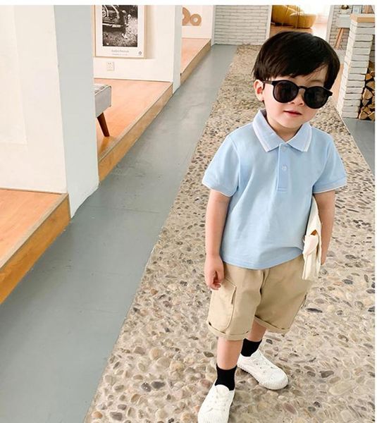 Áo polo mix quần short