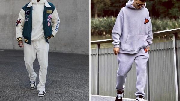 Phối đồ nam thu đông với áo hoodie nỉ