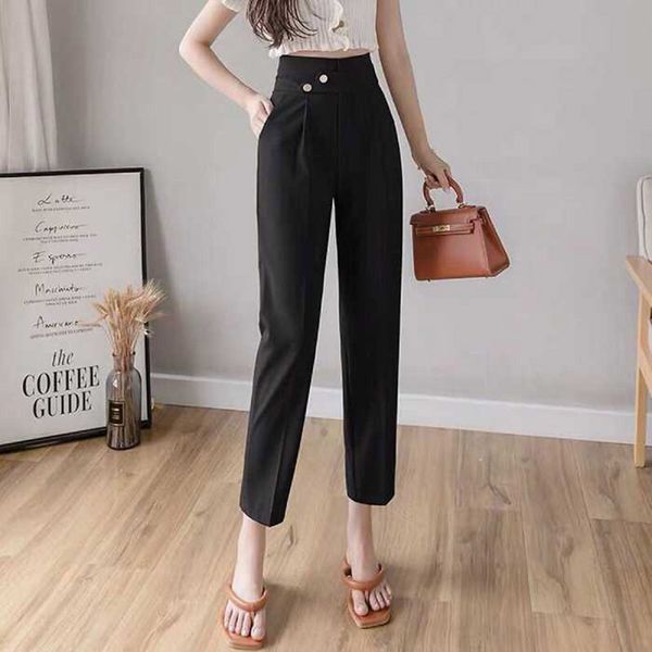Quần baggy vải nữ