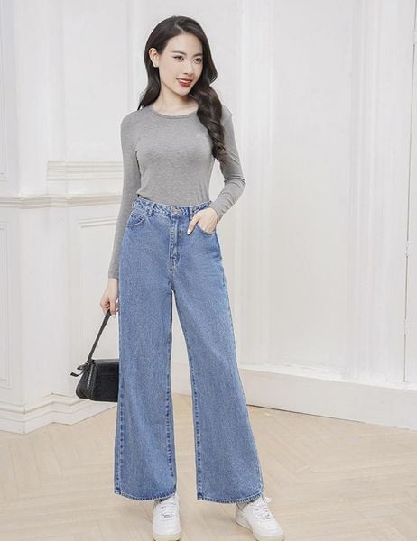 Ống jean ống rộng