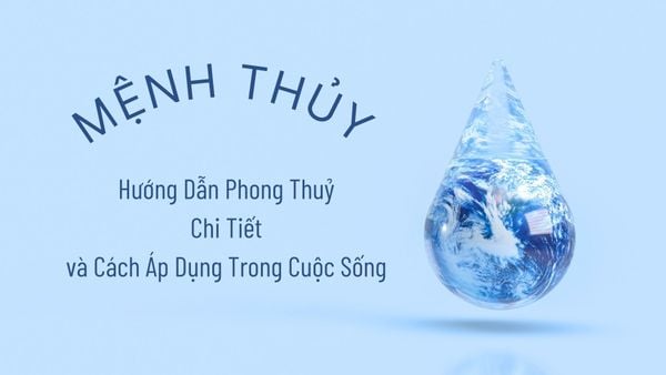 Mệnh Thủy: Hướng Dẫn Phong Thuỷ Chi Tiết và Cách Áp Dụng Trong Cuộc Sống