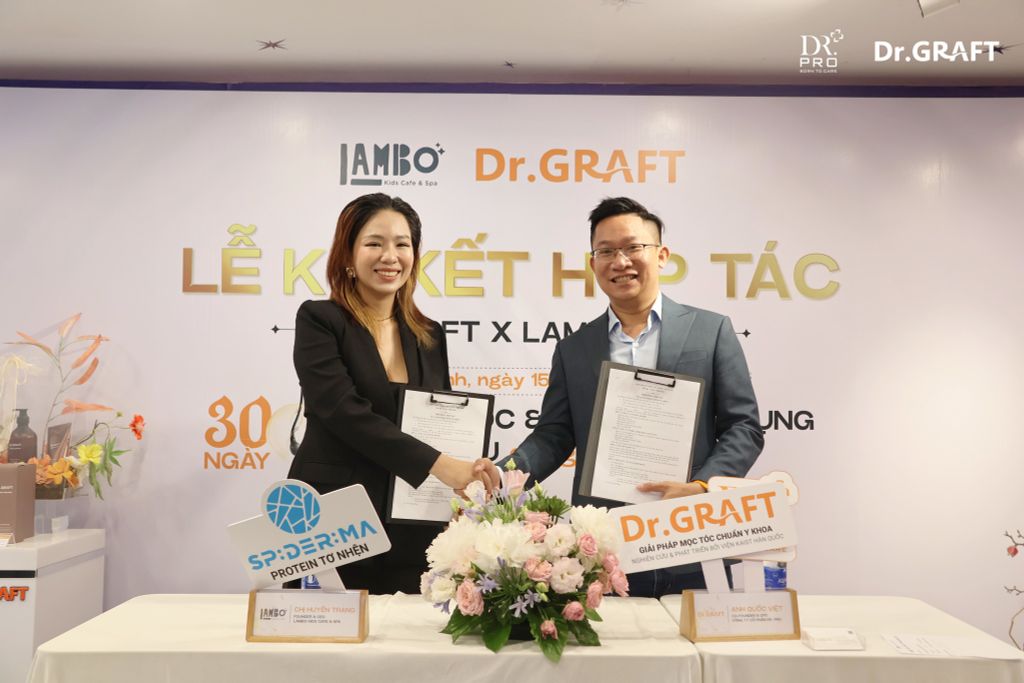 Lễ Ký Kết Hợp Tác Giữa Dr Graft & Lambo Spa: Tiếp Bước Hành Trình Mang Giải Pháp Mọc Tóc Chuẩn Y Khoa Đến Gần Người Việt