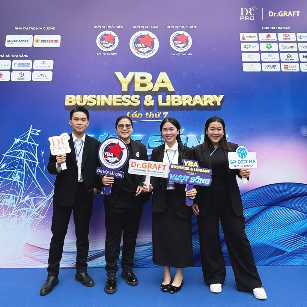 Dr Graft Vietnam Tại YBA Business & Library Lần Thứ 7: Lan Tỏa Giá Trị – Kết Nối Cộng Đồng Doanh Nhân
