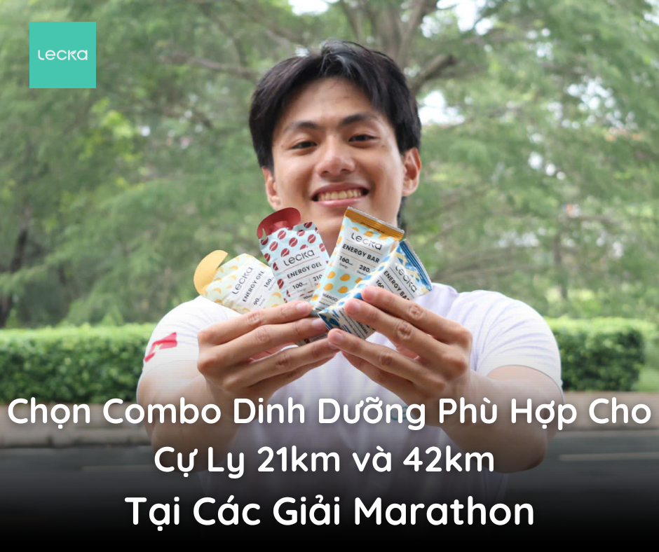 Chọn Combo Dinh Dưỡng Phù Hợp Cho Cự Ly 21km và 42km Tại Các Giải Marathon