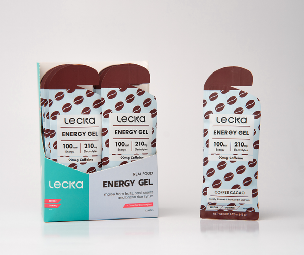 Gel năng lượng Lecka vị cà phê cacao