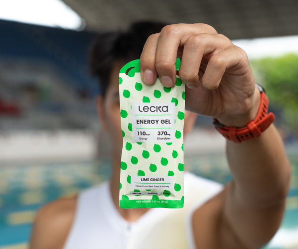 Vị chanh gừng the mát, dễ chịu, nạp năng lượng nhẹ nhàng cho từng km