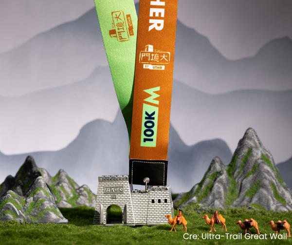 huy chương của 2025 Ultra-Trail Great Wall