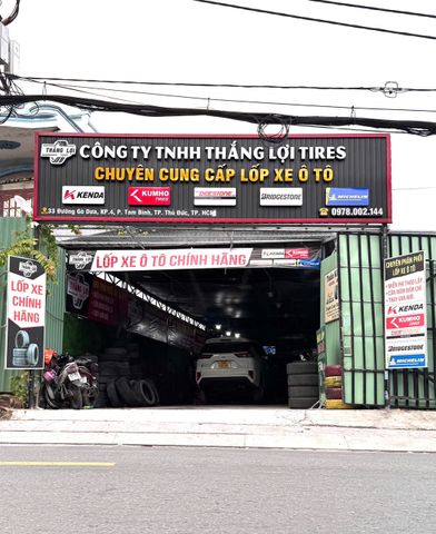 Địa chỉ: Gara Thắng Lợi Tires 33 đường gò dưa, Tam Bình, Thủ Đức, Hcm ạ