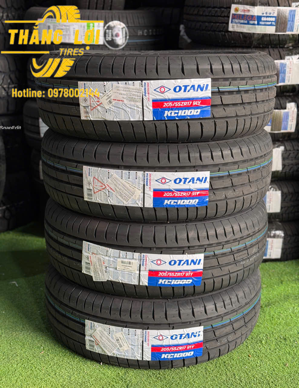 LỐP OTANI 205/55R17 KC1000