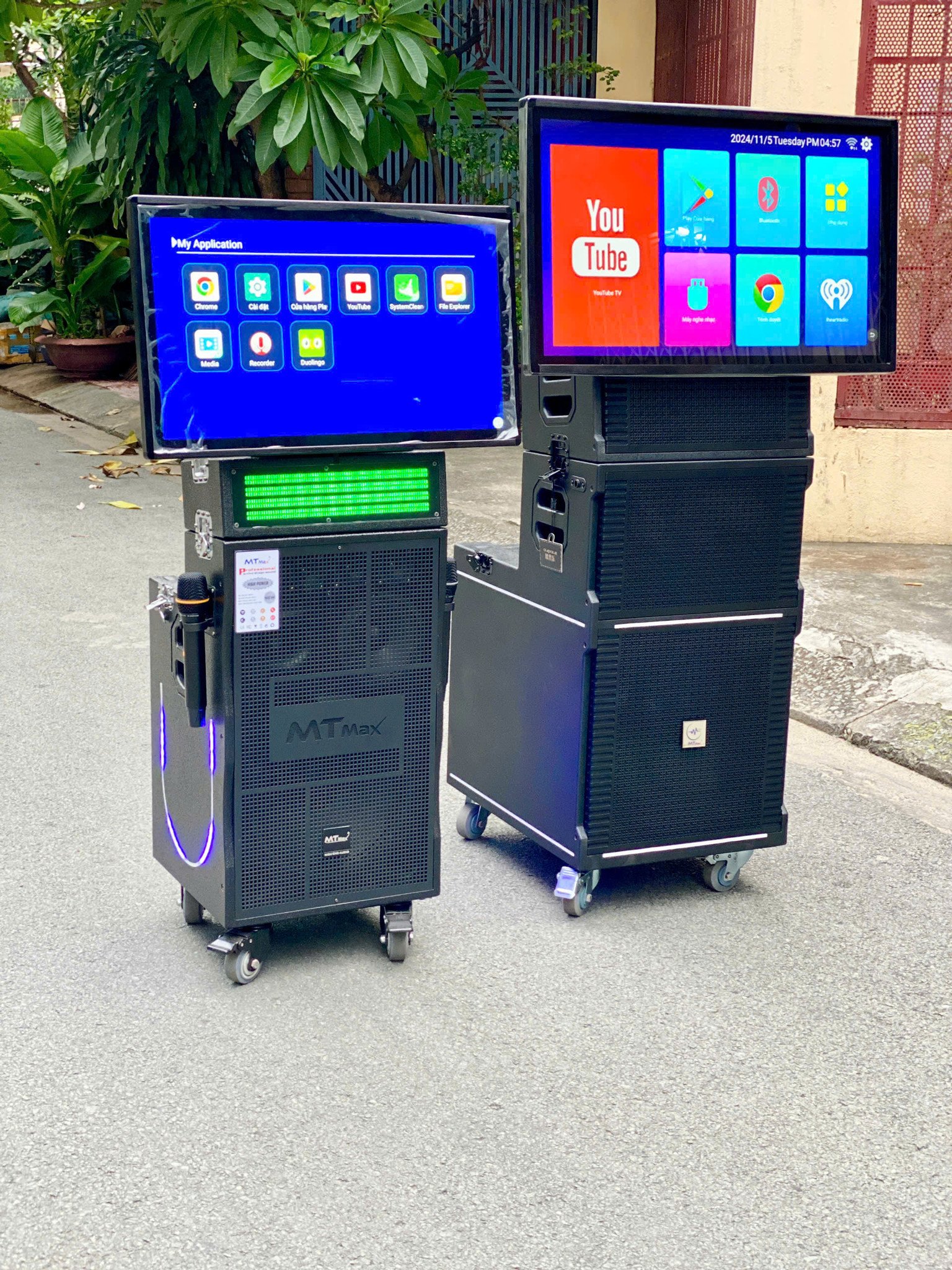 Giải Pháp Âm Thanh Chất Lượng Cao: Loa Màn Hình Gập MTMAX KTV 179 và TK3979